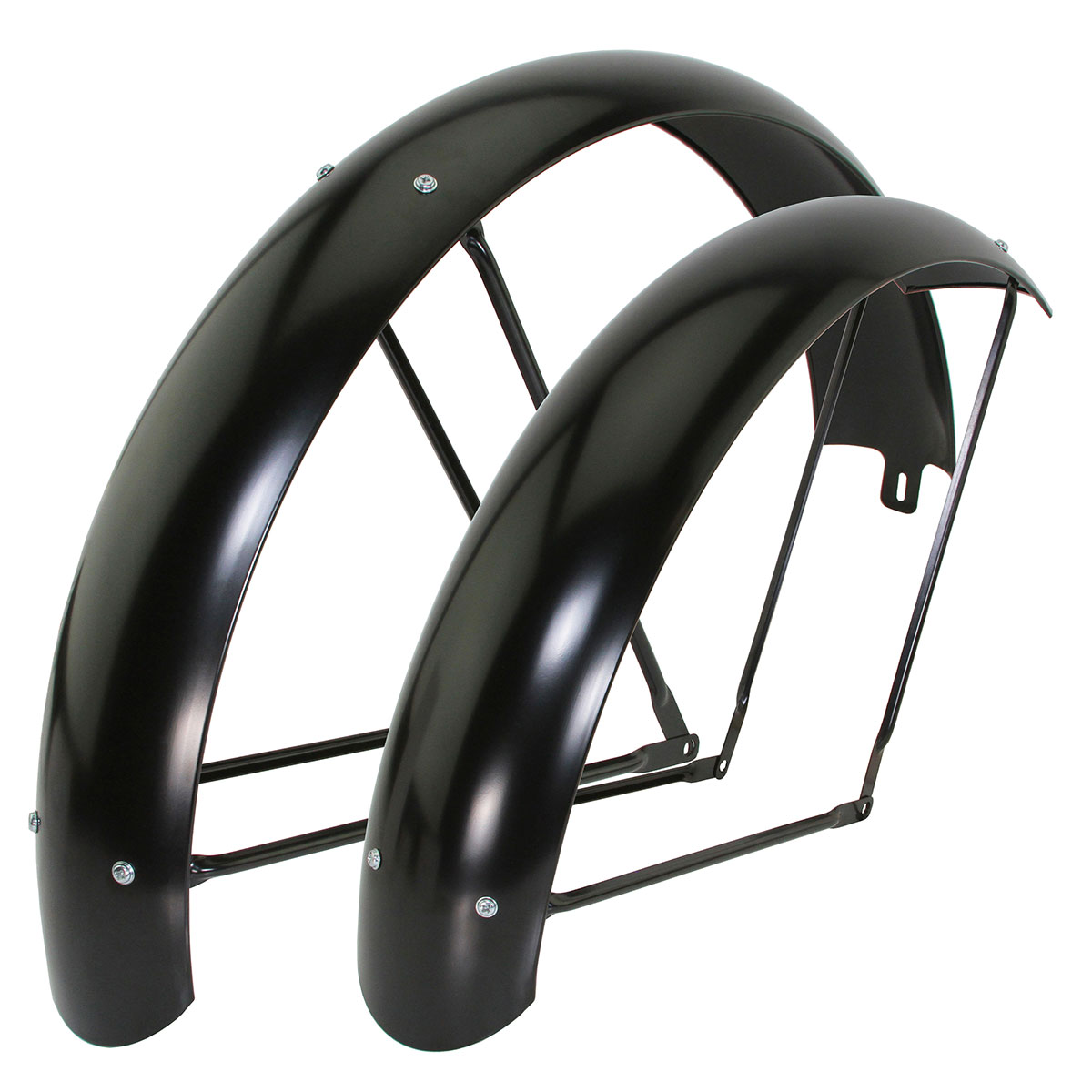 26x4.0 Fat Bike Classic Standard Fender Set B-2 Black.